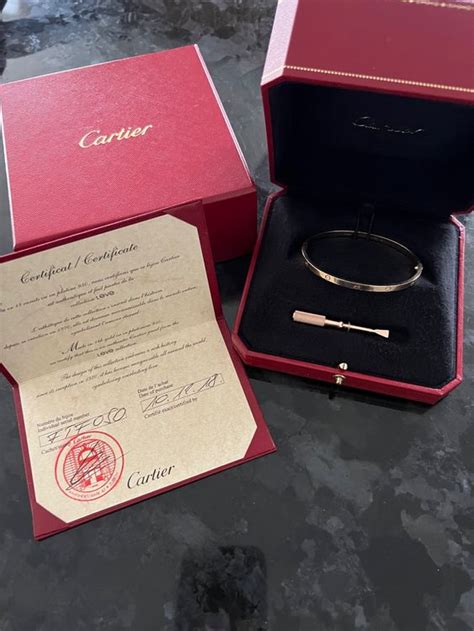 cartier armband schmal